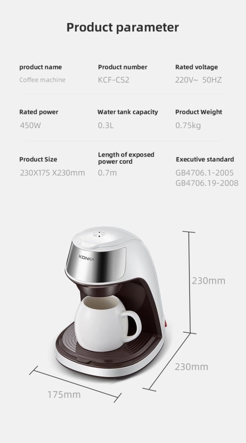 Coffee machine KCF-CS2